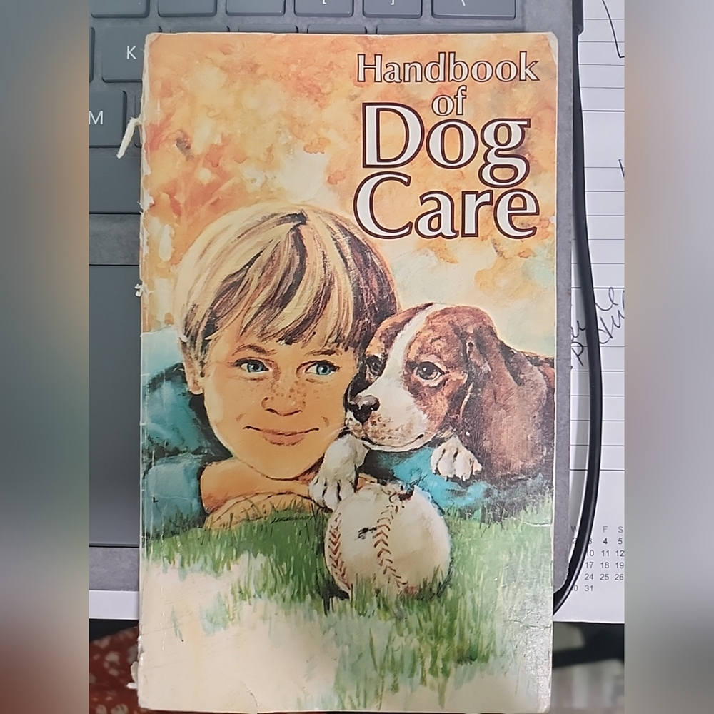 Handbook Of Dog Care 1976 Paperback Purina Dog Care Center Vintage